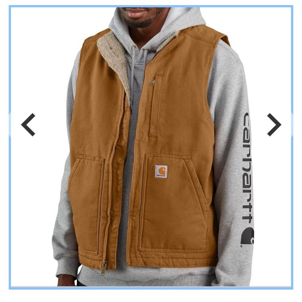 Men’s Carhartt Sherpa Lined Vest